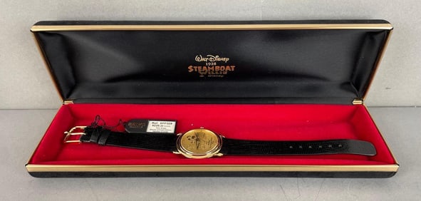 Limited Edition Seiko Disney Steamboat Willie Wristwatch