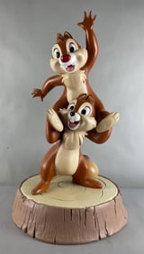 Limited Edition Disney Auctions Chip n Dale Big Fig Statue
