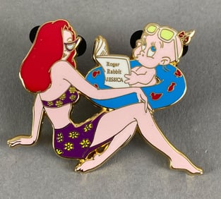Disney Limited Edition Jessica Rabbit Baby Herman Enamel Pin