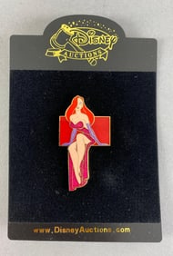 Disney Auctions Limited Edition Jessica Rabbit Sits Enamel Pin