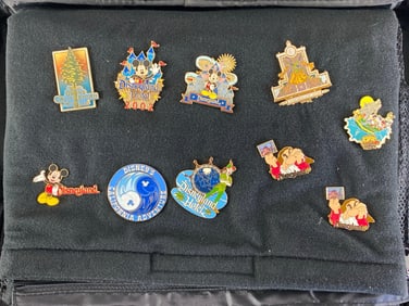 Group of 10 Disneyland Pins and More