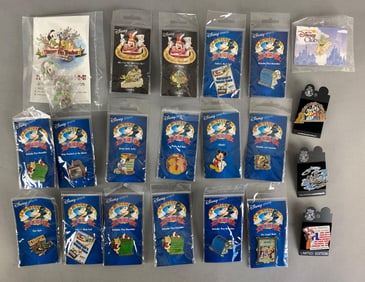 Group of 20+ Disney Enamel Pins