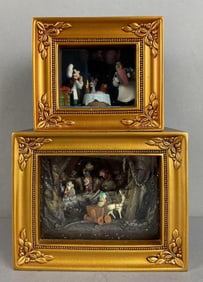 Group of 2 Disney Light-Up Shadow Boxes