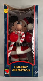 Disney Mickey Unlimited Santa's Best Holiday Animation Figure