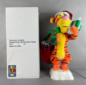 1997 Telco Creations Disney Animated Christmas Tigger Figure