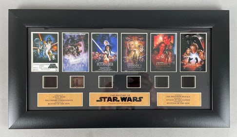 2007 Lucasfilm The History of Star Wars Original Film Cell Collage