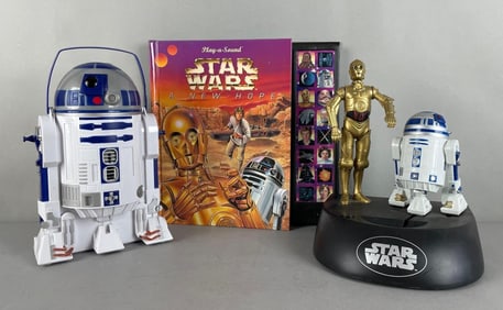 Group of Star Wars Items