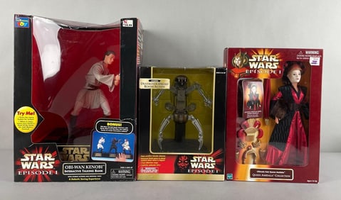 Group of Star Wars Episode I Items