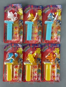 Set of 6 Toysite Pokémon Candy Dispensers