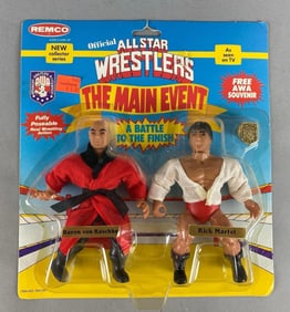 Remco Official All Star Wrestler The Main Event Action Figures