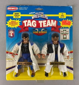 Remco Official All Star Wrestlers Tag Team Action Figures