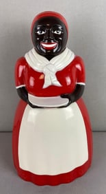 Dayton, Ohio F and F Mold amd Die Work Aunt Jemima Black Americana Plastic Cookie Jar