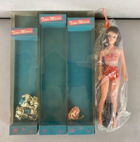 Vintage Empire Made Brunette Bubblecut Fashion Doll and More