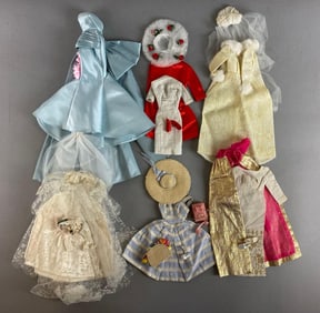 Group of 6 Mattel Barbie Fashion Outfits