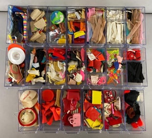 Group of Assorted Mattel Barbie Fashion Items