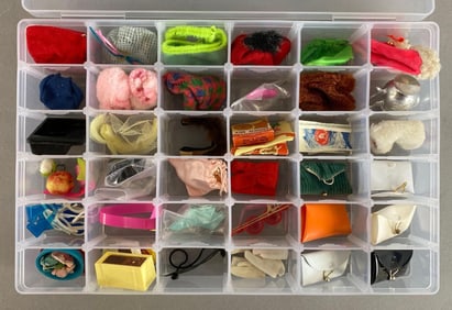 Group of Assort Fashion Doll Accessories