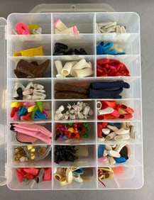 Group of Assort Fashion Doll Shoes