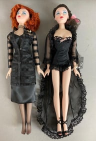 Group of 2 The Ashton Drake Galleries Gene Odom Fashion Dolls