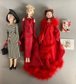 Group of 3 The Ashton Drake Galleries Gene Odom Fashion Dolls