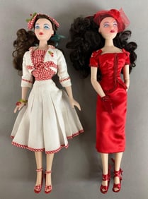 Group of 2 The Ashton Drake Galleries Gene Odom Fashion Dolls