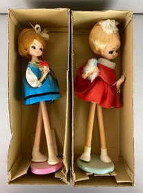 Group of 2 Vintage Voguemont Fashion Dolls
