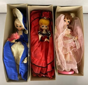 Group of 3 Vintage Voguemont Fashion Dolls