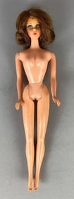 1966 Mattel Brunette TNT Barbie Fashion Doll