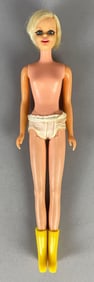 1966 Mattel Twiggy Blonde Bob TNT Barbie Fashion Doll