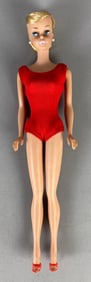 1968 Mattel Platinum Ponytail Barbie Fashion Doll