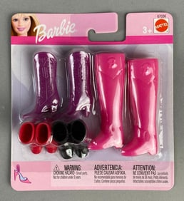 2002 Mattel Barbie Boots Fashion Accessory Set