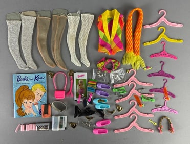 Group of Vintage Mattel Barbie Fashion Accessories
