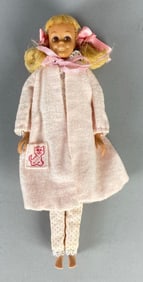 1963 No. 6 Mattel Barbies Little Sister Skipper Blonde Fashion Doll
