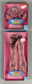 Group of 2 Mattel Barbie My Design Scene Fashion Outfit Items