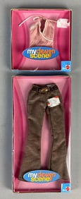 Group of 2 Mattel Barbie My Design Scene Fashion Outfit Items