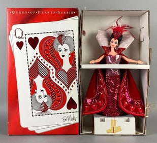 1994 Mattel Bob Mackie Queen of Hearts Barbie Fashion Doll