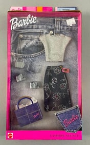 Mattel Fashion Fever Barbie Fashion Doll Blues Styles Clothing Set