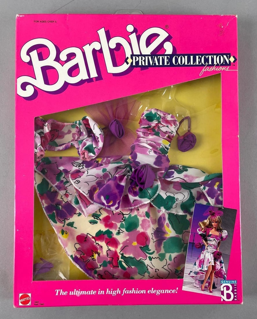 Mattel Barbie Fashion Doll Private Collection Clothing Set: 1988 original packaging