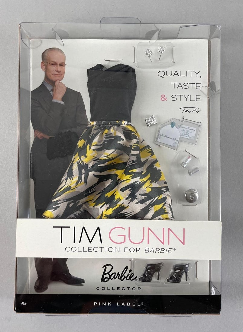 Mattel Tim Gunn Collection Barbie Fashion Doll Clothing: 2012 pink label original packaging