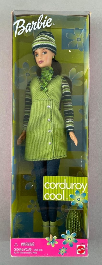 1999 Mattel Corduroy Cool Barbie Fashion Doll: Original packaging