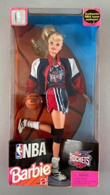 1998 Mattel NBA Barbie Rockets Fashion Doll