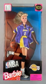 1998 Mattel NBA Barbie Lakers Fashion Doll