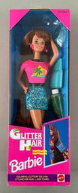 1993 Mattel Barbie Glitter Hair Fashion Doll