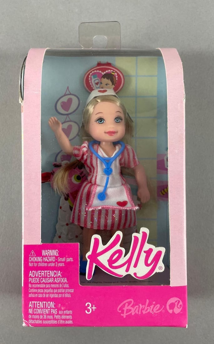 2007 Mattel Kelly Nurse Fashion Doll: Original packaging, 4 inch doll