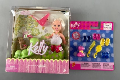 Mattel Kelly Park Time Fashion Doll and Accessories