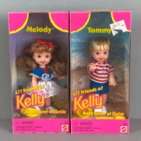 Group of 2 Mattel Lil Friends of Kelly Fashion Dolls