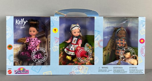 Mattel Kelly Friends of The World Fashion Dolls