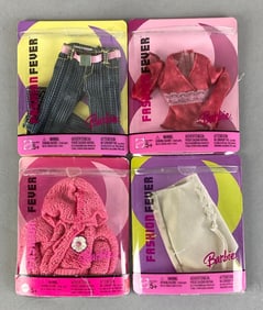 Group of 4 Mattel Barbie Fashion Fever Clothing