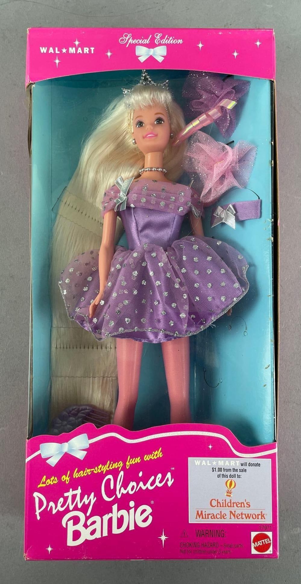 Special Edition Mattel Pretty Choices Barbie Fashion Doll: 1996 original packaging