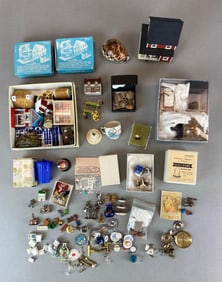 Group of Vintage Miniatures for Dollhouses