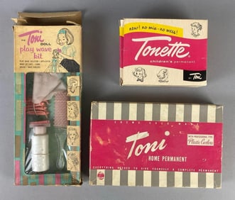 Group of Vintage Ideal Toni Accessory Sets